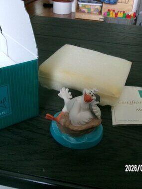 Walt Disney Classics -Scuttle (WDCS Sculpture Only)-New in Box w/COA #4003075